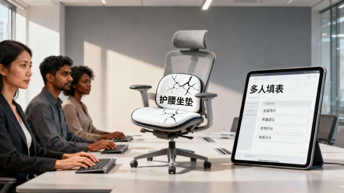 护腰坐垫不仅不护腰反而伤腰，直到用多人填表才找到真相