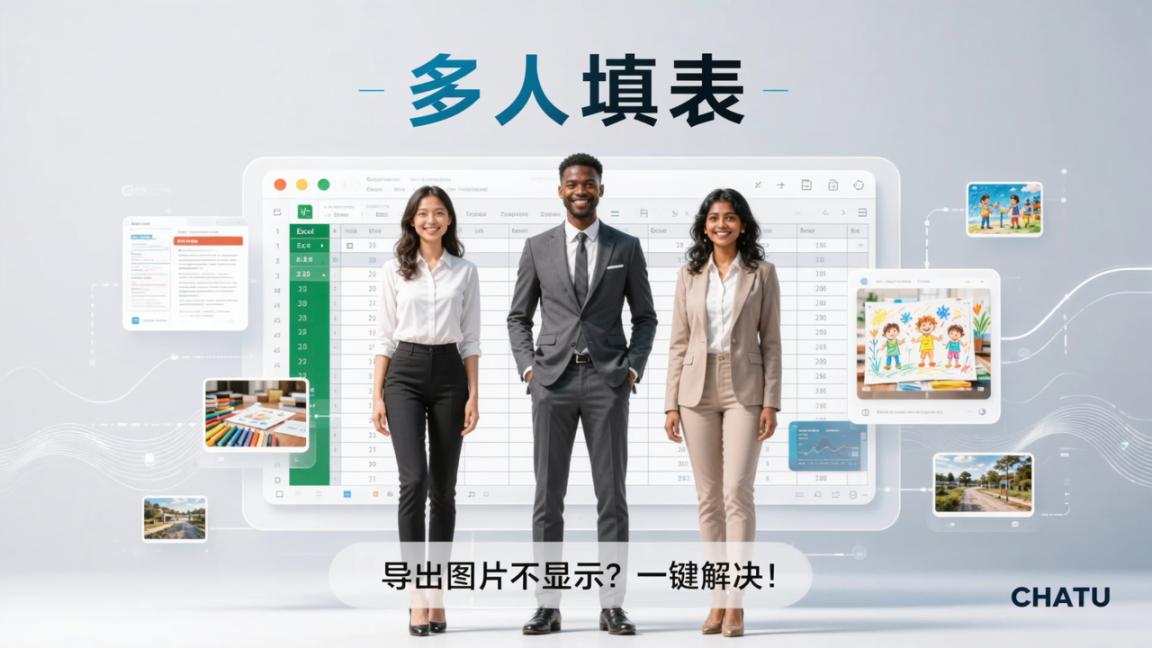 收集表导出图片不显示怎么办？多人填表一键导出无差错