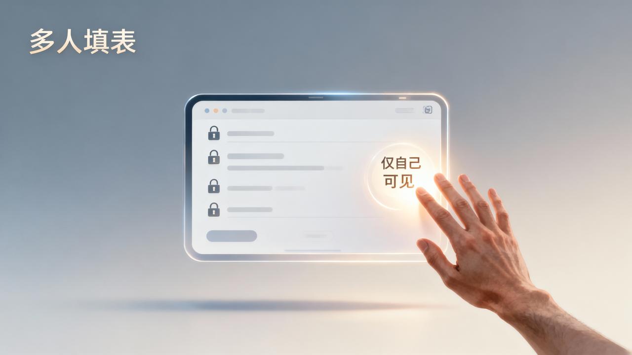 在线收集表如何只供个人查看