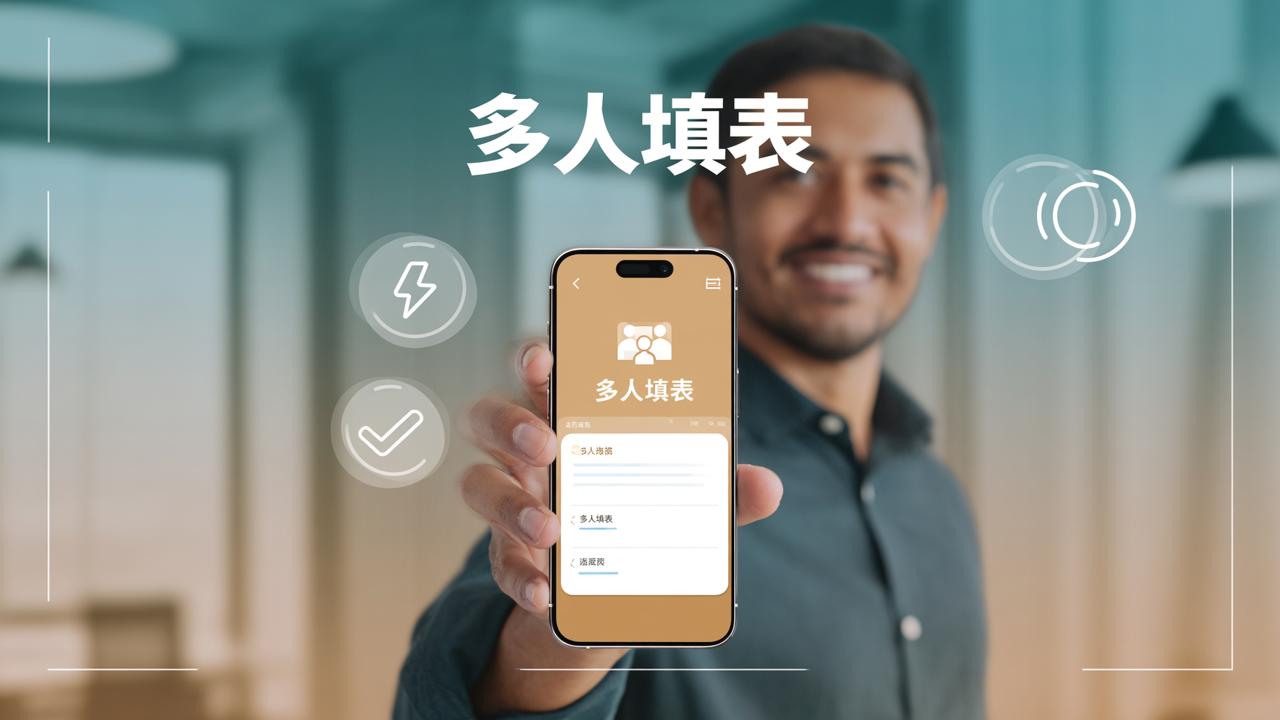 试了才发现这个信息收集工具不用注册不用下载，多人填表扫码即填一键导出