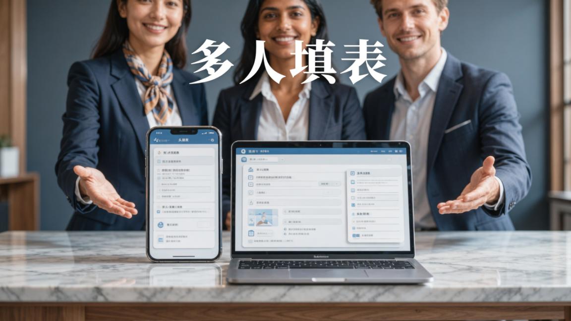 推荐一个填表工具？「多人填表」免费好用，收文字收文件收图片都行