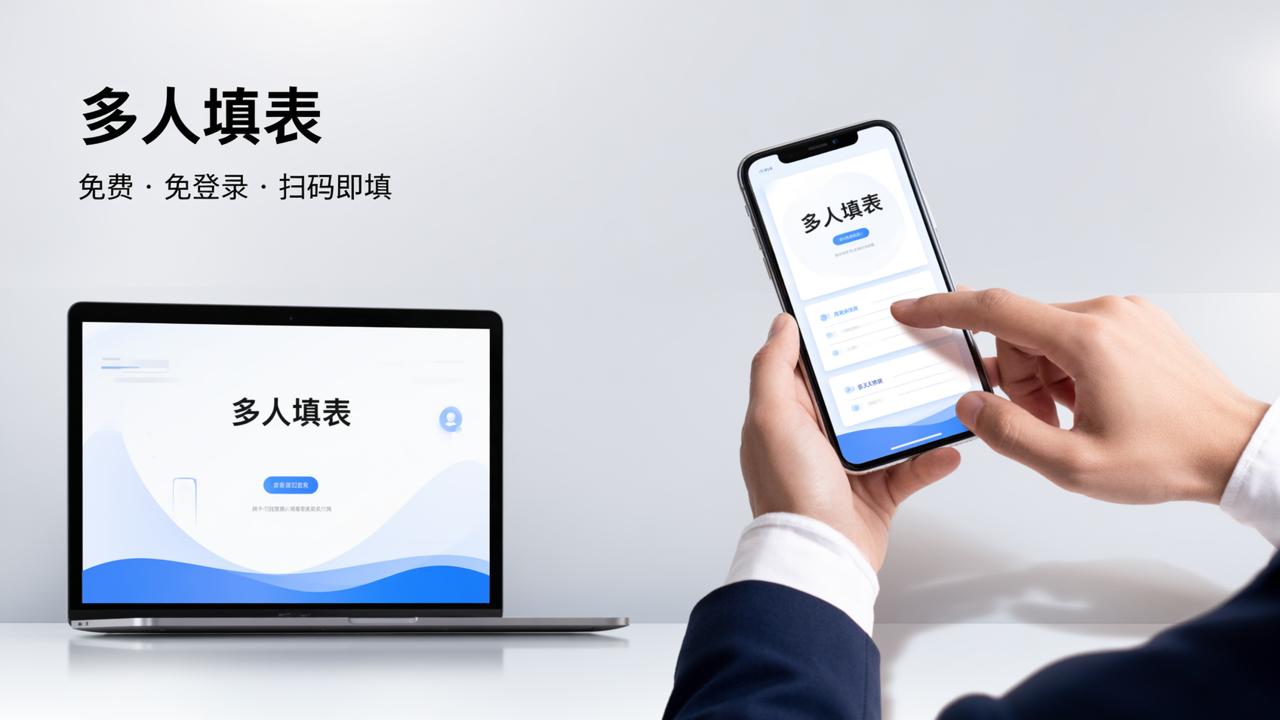 填表用哪个小程序好？「多人填表」免费、免登录、扫码即填
