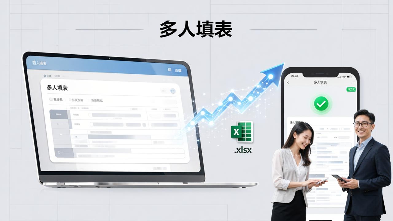 在线收集表用哪个？「多人填表」数据自动汇总，一键导出Excel
