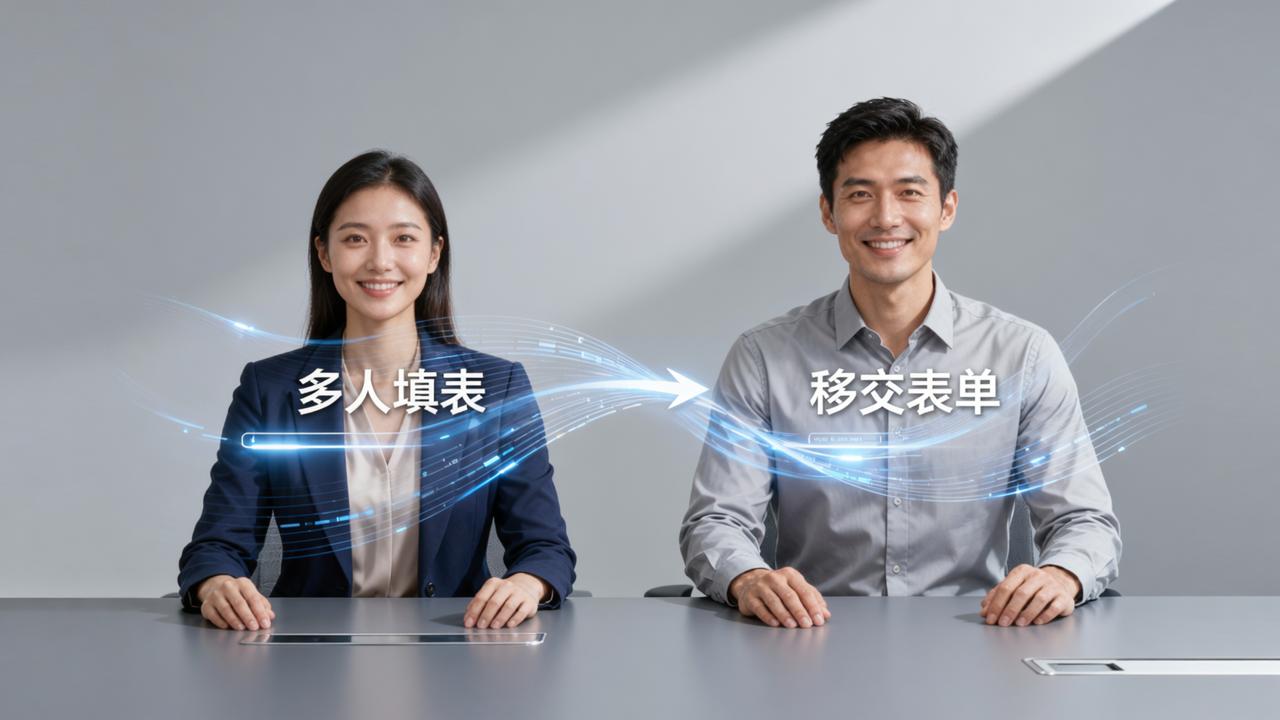 表单怎么移交给别人？「多人填表」移交表单功能，换人接手不丢数据