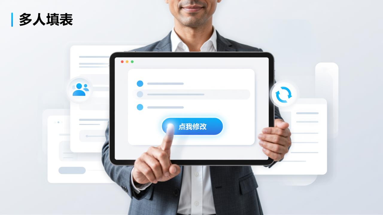 在线填表怎么修改已提交数据？「多人填表」修改表单内容，灵活管理收集数据