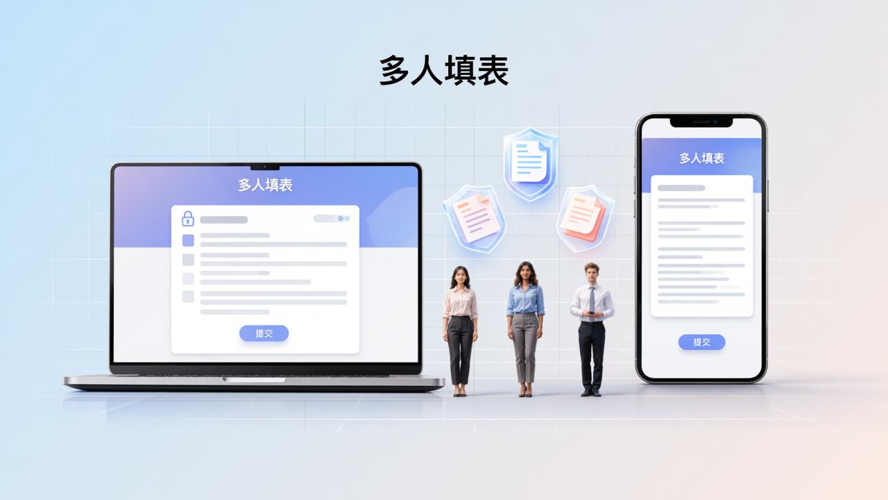 在线收集数据小程序：多人填表，填报人互不查看