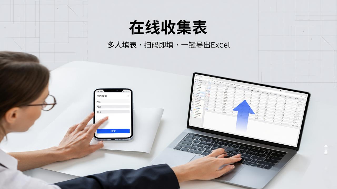 在线收集表：多人填表，扫码填表一键导出Excel