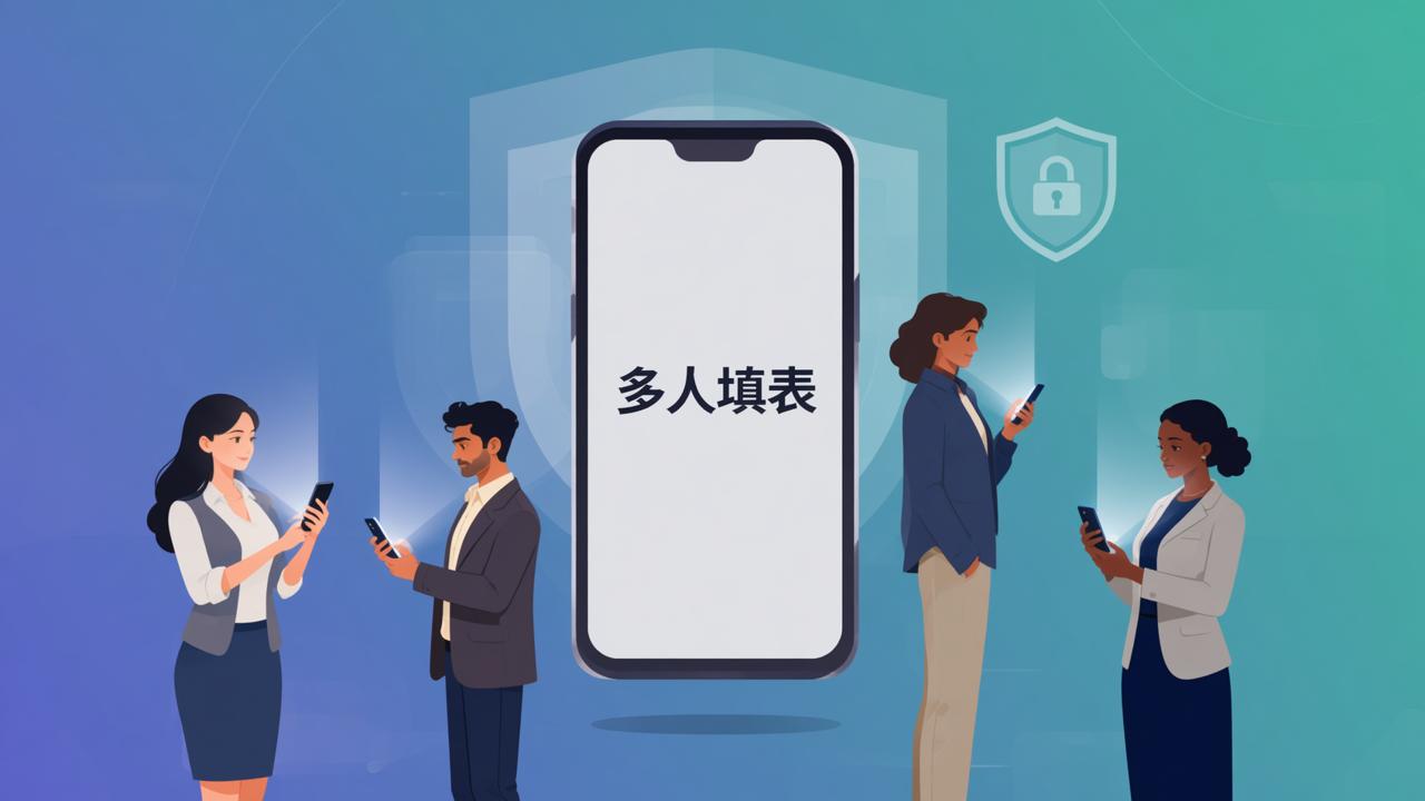 在线收集数据：多人填表，填报人互不查看保护隐私