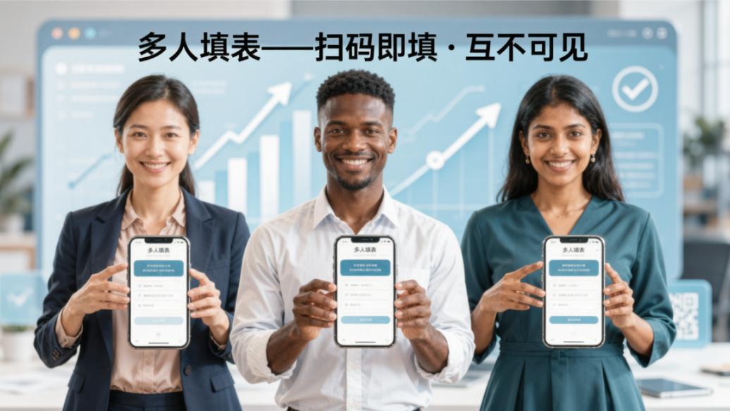 在线收集表怎么做？多人填表扫码即填，填报人互不查看